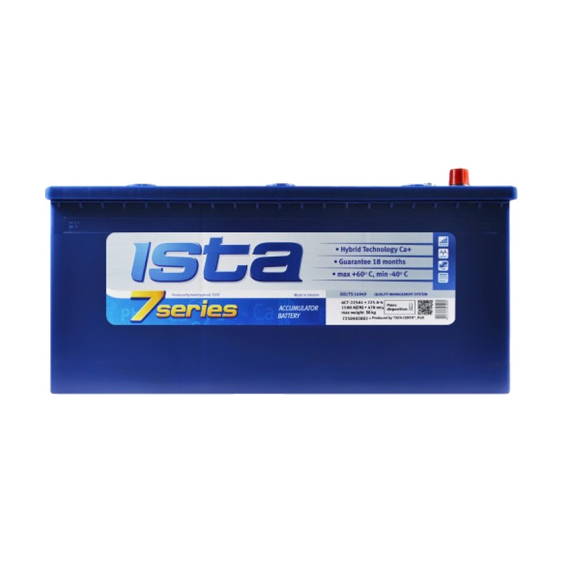 Акумулятор ISTA 6СТ-225 (3) 1500А 7 Series