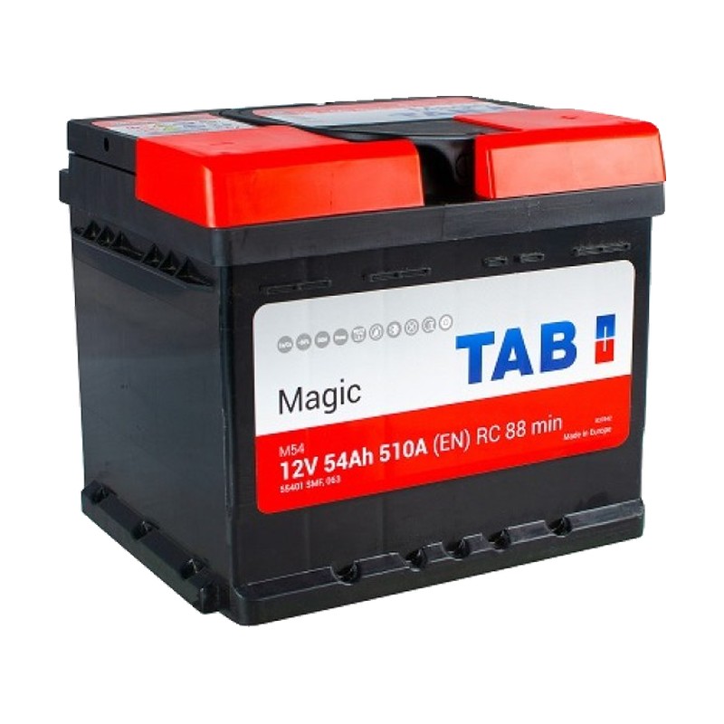 Акумулятор TAB 6СТ-54 (0) 510А Magic (h=175)
