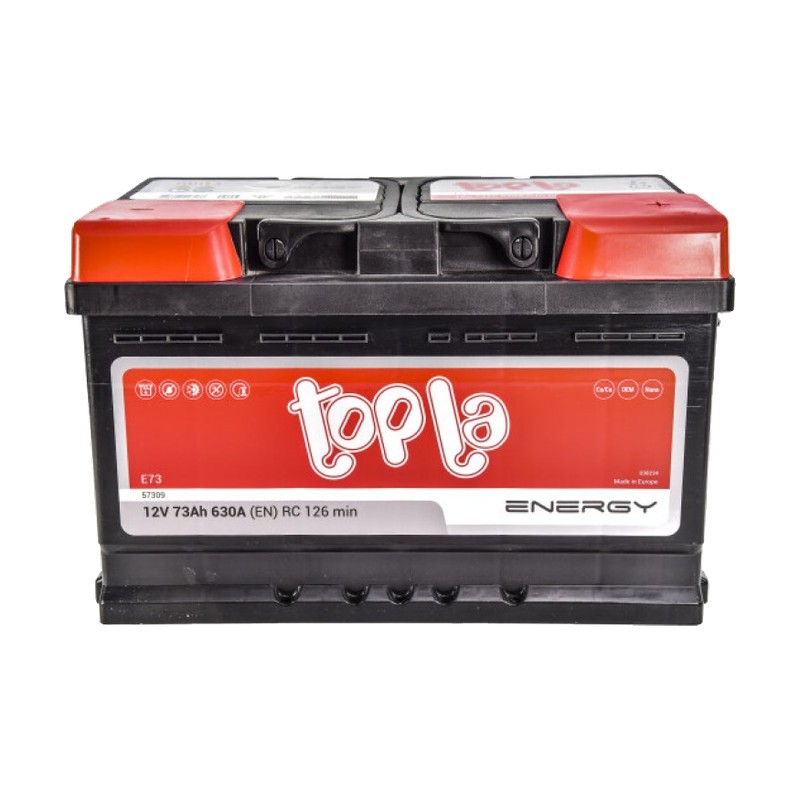 Акумулятор TOPLA 6СТ-73 (0) 630А Energy