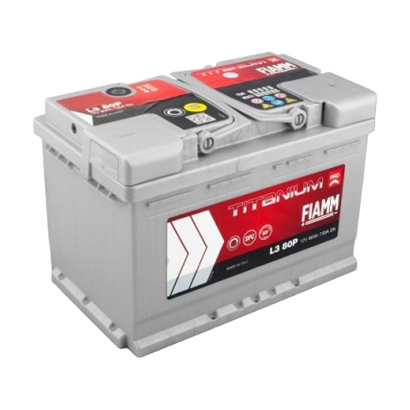 Акумулятор FIAMM 6СТ-80 (0) 730А Titanium Pro