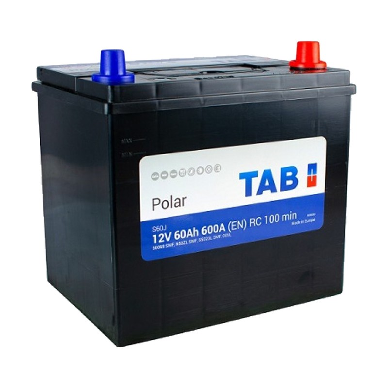 Акумулятор TAB 6СТ-60 (0) 600А Polar ASIA