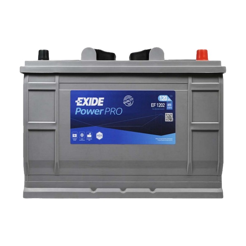 Акумулятор EXIDE 6СТ-120 (0) 870А Power Pro (EF1202)