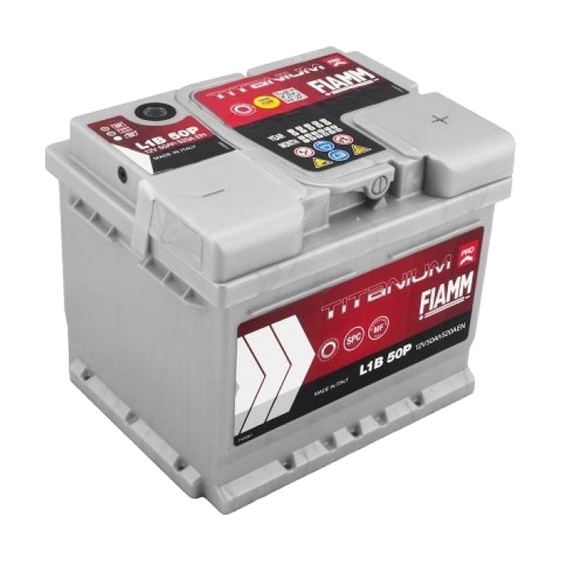 Акумулятор FIAMM 6СТ-50 (0) 520А Titanium Pro (h=175)