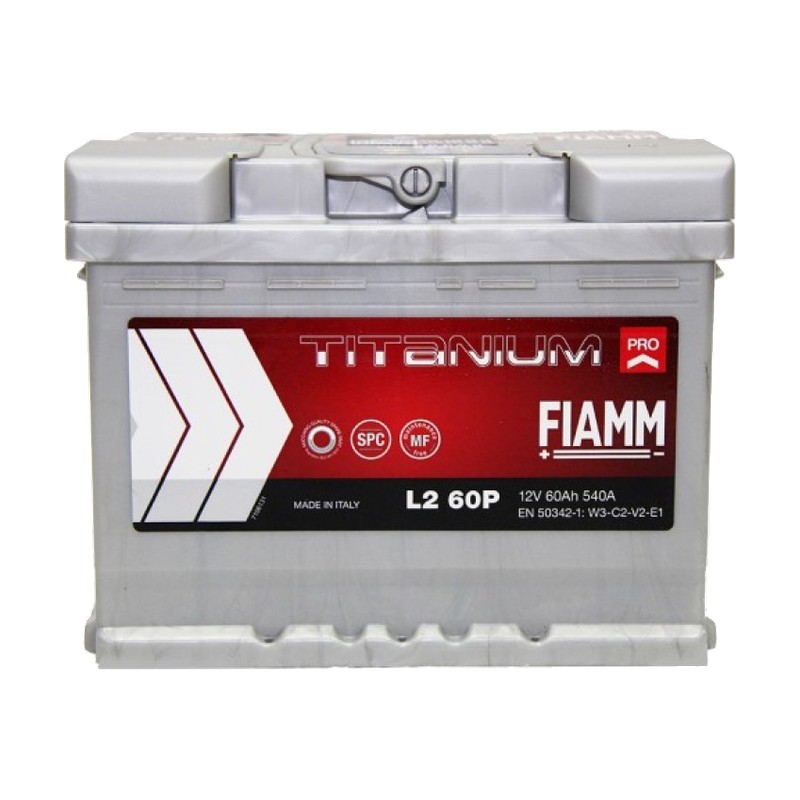 Акумулятор FIAMM 6СТ-60 (1) 540А Titanium Pro