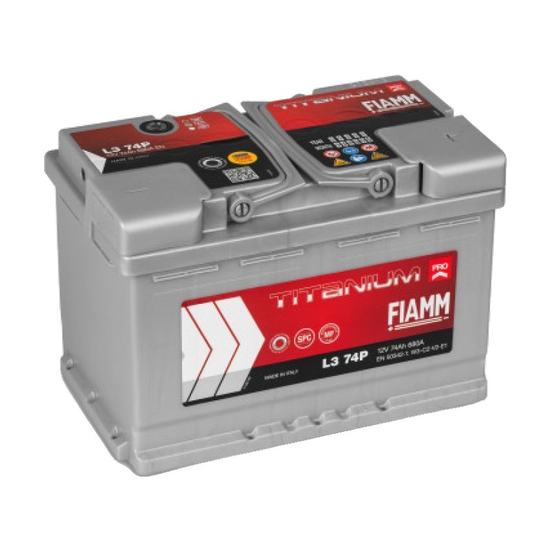 Акумулятор FIAMM 6СТ-74 (0) 680А Titanium Pro