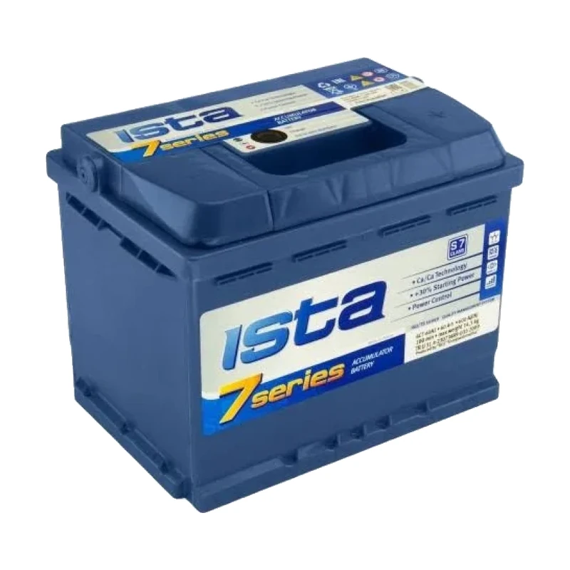 Акумулятор ISTA 6СТ-60 (0) 600А 7 Series