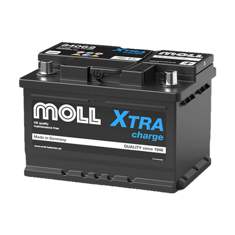 Акумулятор MOLL 6СТ-62 (0) 600А X-Tra Charge (84062)