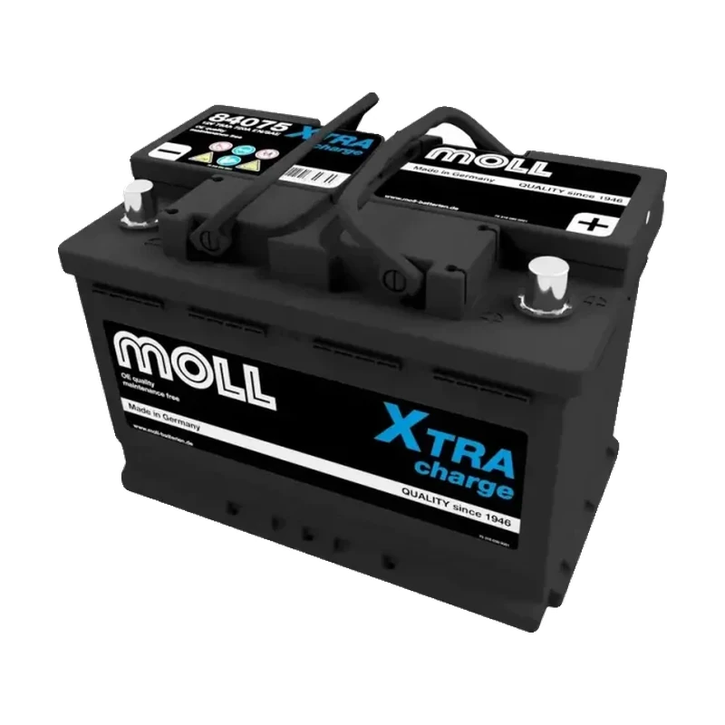 Акумулятор MOLL 6СТ-75 (0) 720А X-Tra Charge (84075)