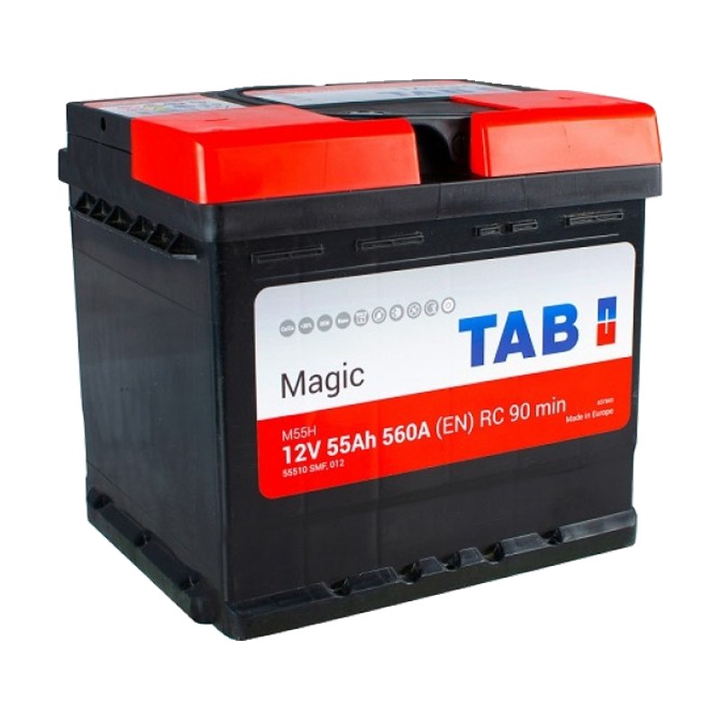 Акумулятор TAB 6СТ-55 (0) 560А Magic
