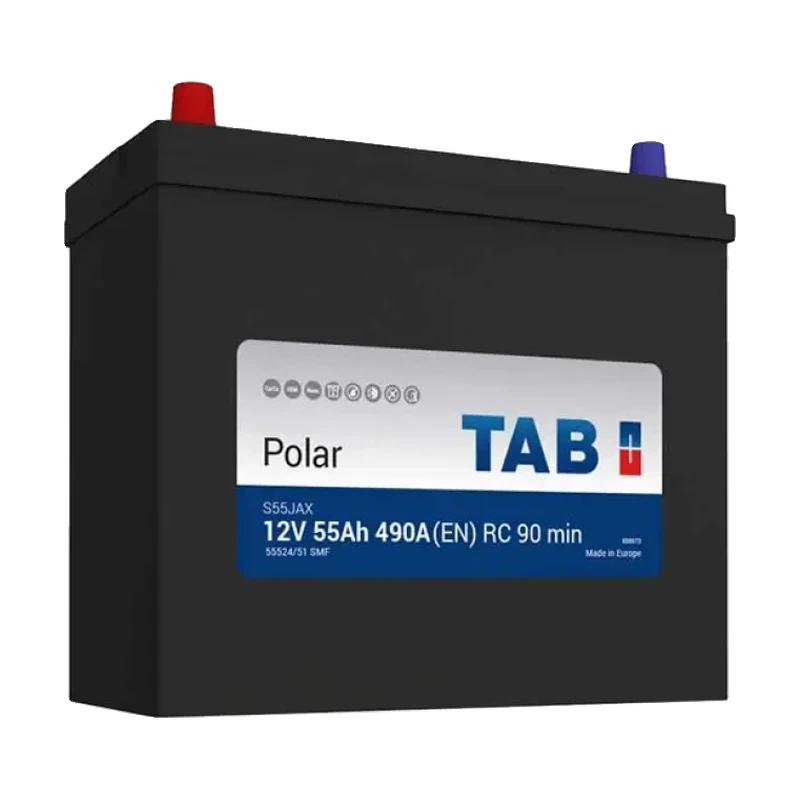Акумулятор TAB 6СТ-55 (1) 490А Polar ASIA (B24)