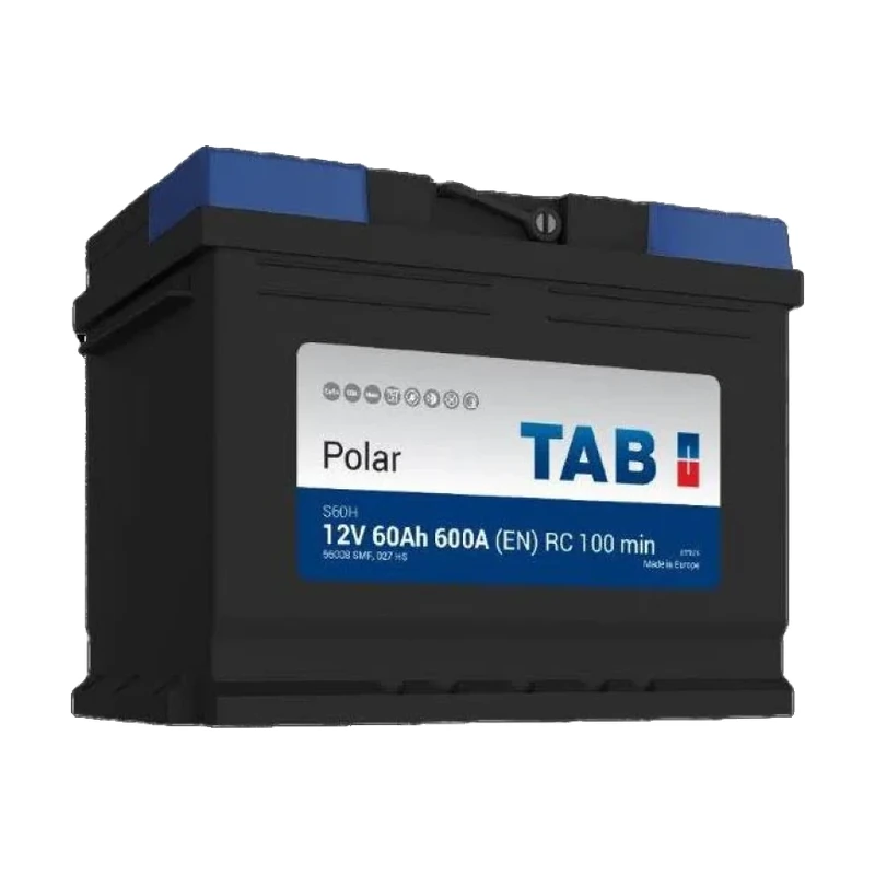 Акумулятор TAB 6СТ-60 (0) 600А Polar