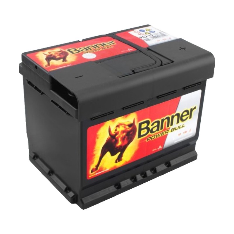 Акумулятор BANNER 6СТ-62 (0) 550А Power Bull (P62 19)