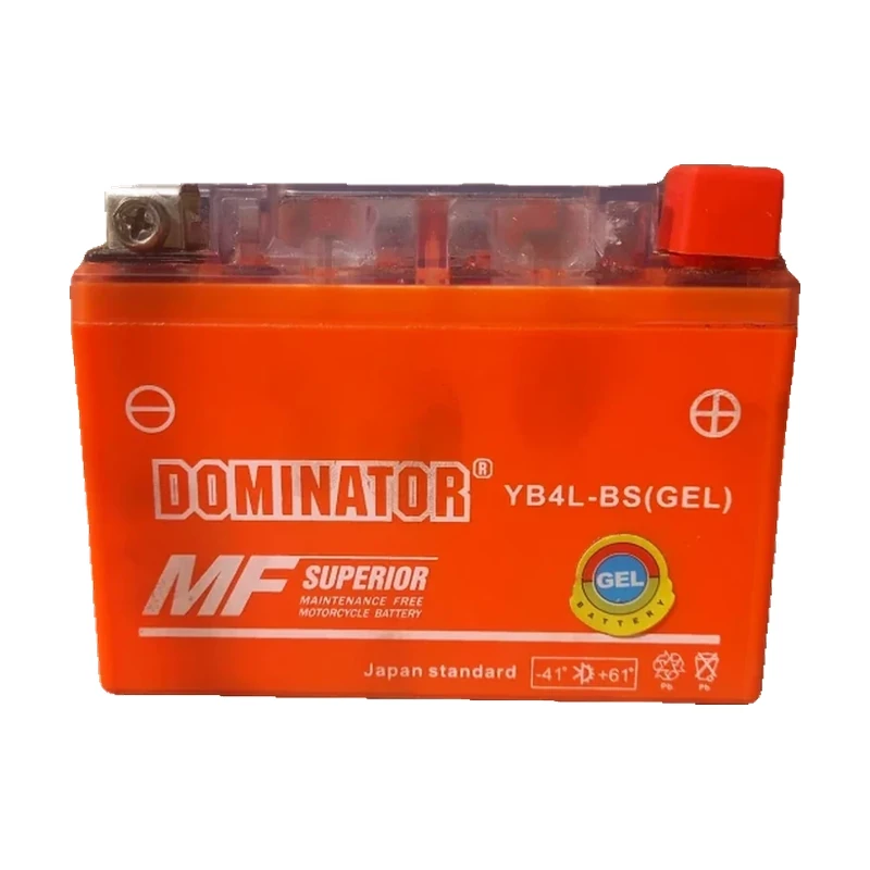 Акумулятор DOMINATOR 12V 4Ah YB4L-BS (GEL)