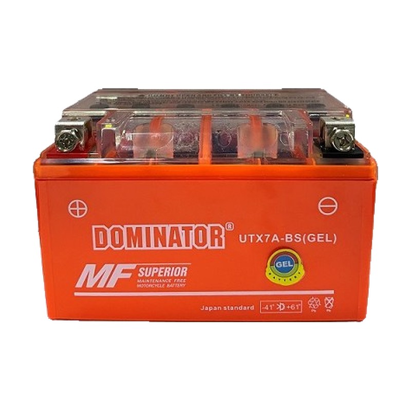 Акумулятор DOMINATOR 12V 7Ah UTX7A-BS (GEL)