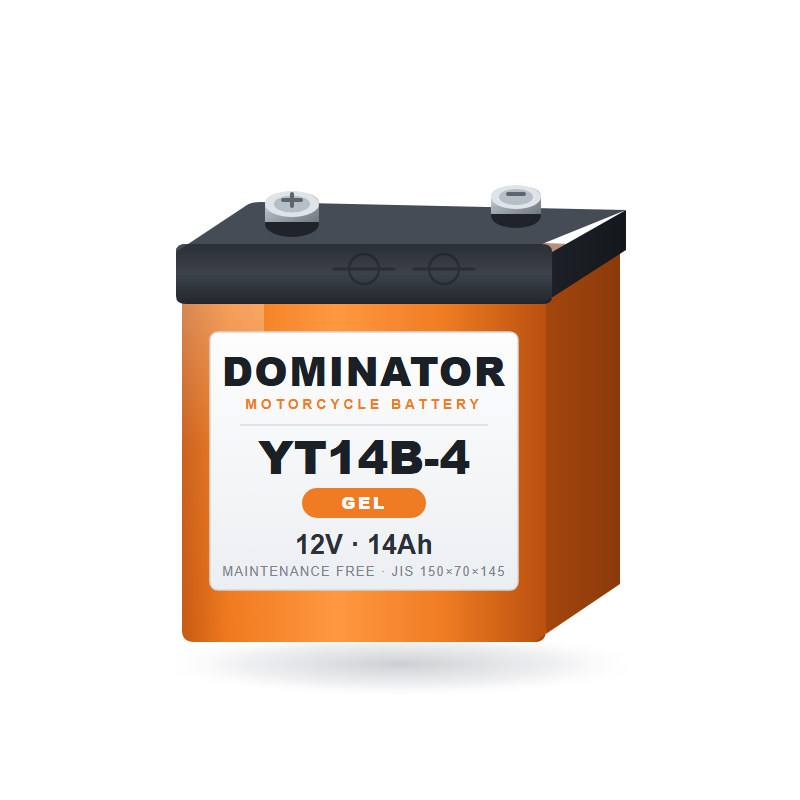 Акумулятор DOMINATOR 12V 14Ah YT14B-4 (GEL)