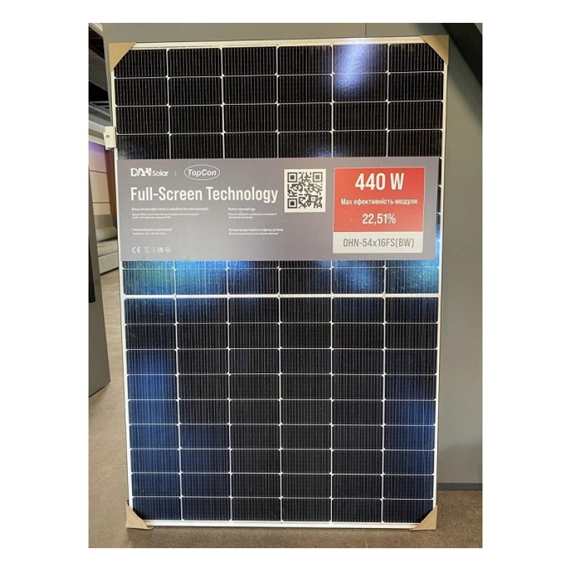 Солнечная панель 440W DAH Solar (DHN-54X16FS(BW)