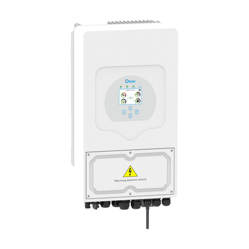 ІНВЕРТОР гібридний 6,0 кВт 48V Deye (SUN-6K-SG05LP1-EU-AM2-P), 2 MPPT, 1 фазн.