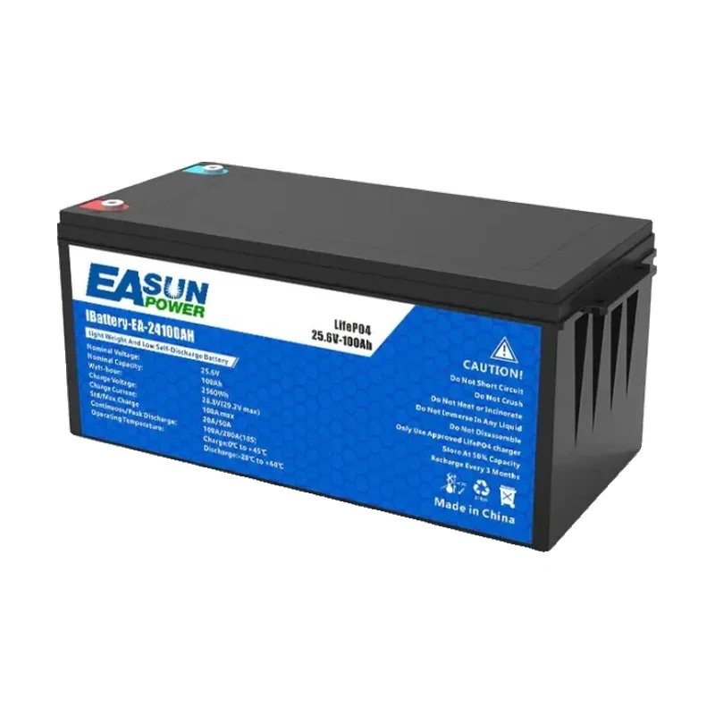 Акумулятор LiFePO4 24-100Ah 2,56 kWh EASUN (EA-24V-100AH)