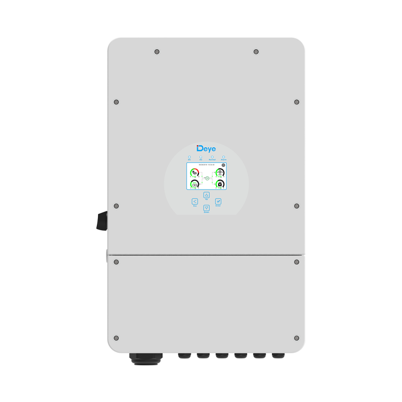 ИНВЕРТОР гибридный 12,0 кВт 48V Deye (SUN-12K-SG02LP1-EU) 1 фазн.
