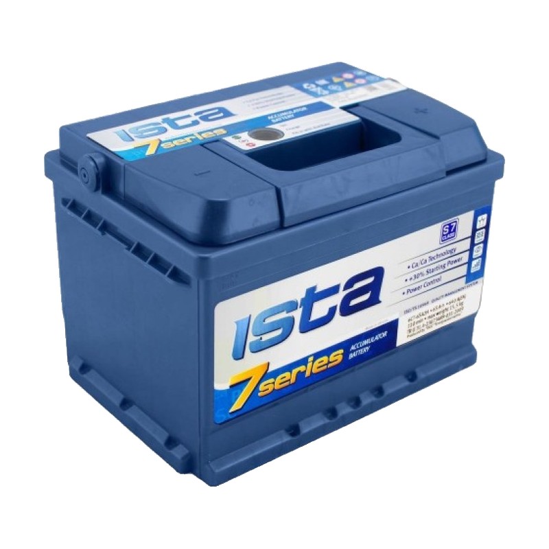 Акумулятор ISTA 6СТ-65 (0) 640А 7 Series