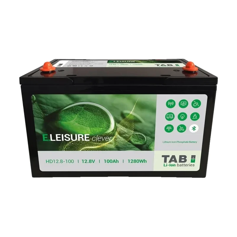 Акумулятор LiFePO4 12-100Ah TAB (HD12-100) E.LEISURE Clever (ECO BT)