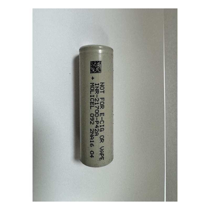 Аккумулятор Li-Ion Molicel (INR-21700-P42A) 092 2NA16 04, 4200mAh