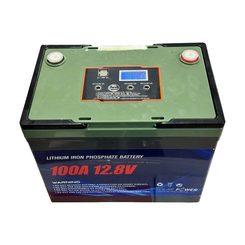 Акумулятор LiFePO4 12V 100Ah 1,28 kWh Demuda (JG-100AH)