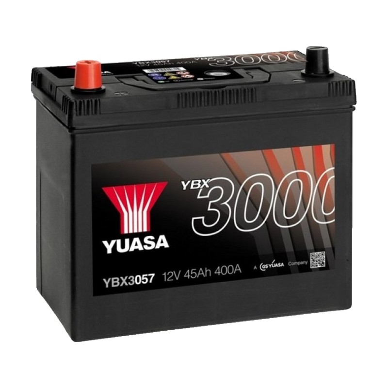 Акумулятор YUASA 6CT-45 (1) 400А ASIA (B24)