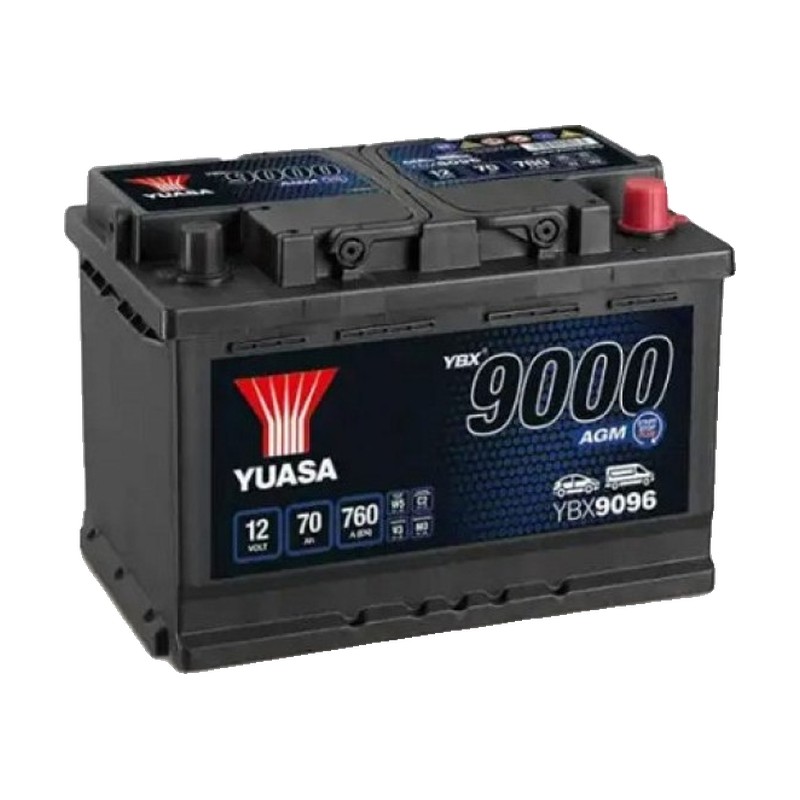 Акумулятор YUASA 6CT-70 (0) 760А AGM