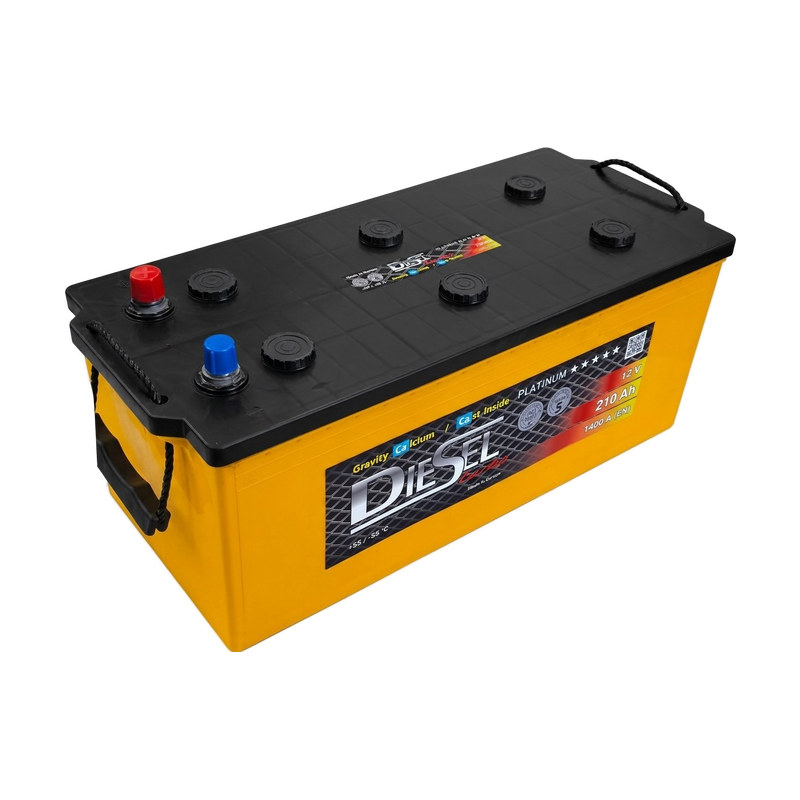 Акумулятор DIESEL 6CT-210 (3) 1400А Platinum