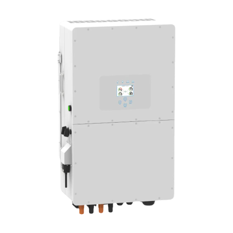 ІНВЕРТОР гібридний ВИСОКОвольтний 50,0 кВт Deye (SUN-50K-SG01HP3-EU-BM4, HV), 4 MPPT, 3-х фазн.