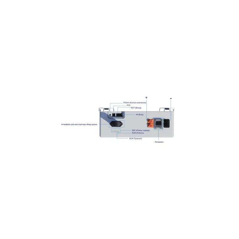 Аккумулятор LiFePO4 48-100Ah 5,12 kWh Deye (SE-F5 Pro-C)