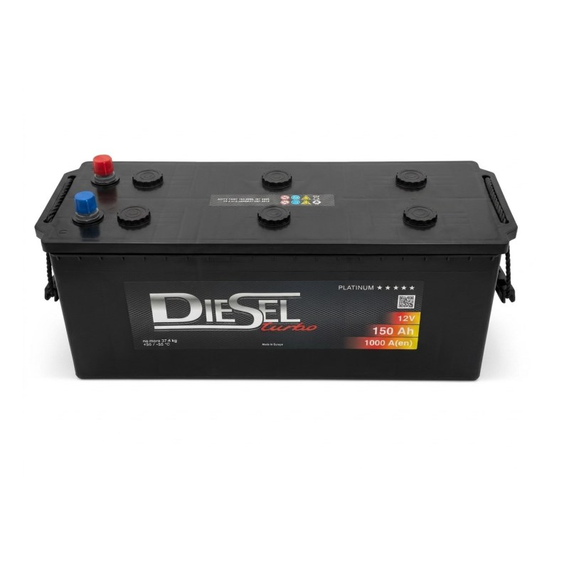 Аккумулятор DIESEL 6СТ-150 (3) 1000А Platinum