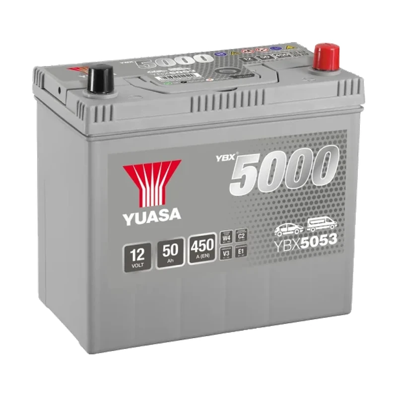 Акумулятор YUASA 6CT-50 (0) 450А ASIA (B24)